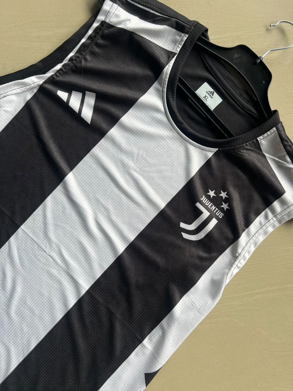 Juventus Classic Stripes Sleeveless Jersey | Premium Dry-Fit | The Final Fit