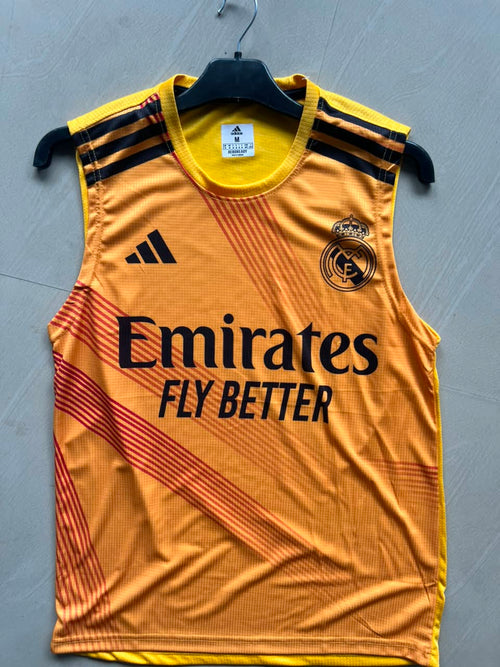 Real Madrid Edition Sleeveless Jersey | Premium Dry-Fit | The Final Fit