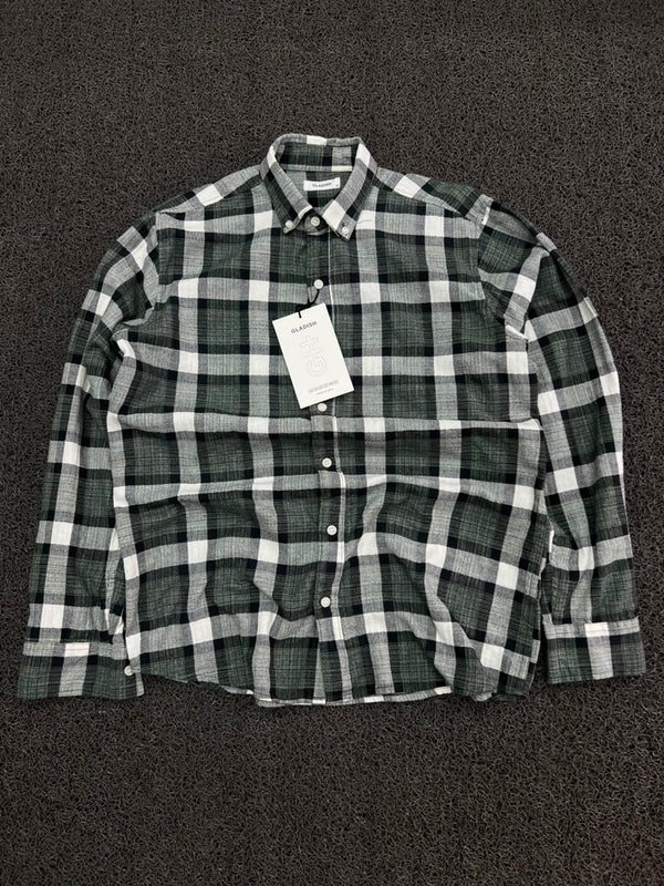 Green Check  Shirt | Full Sleeve | The Final Fit