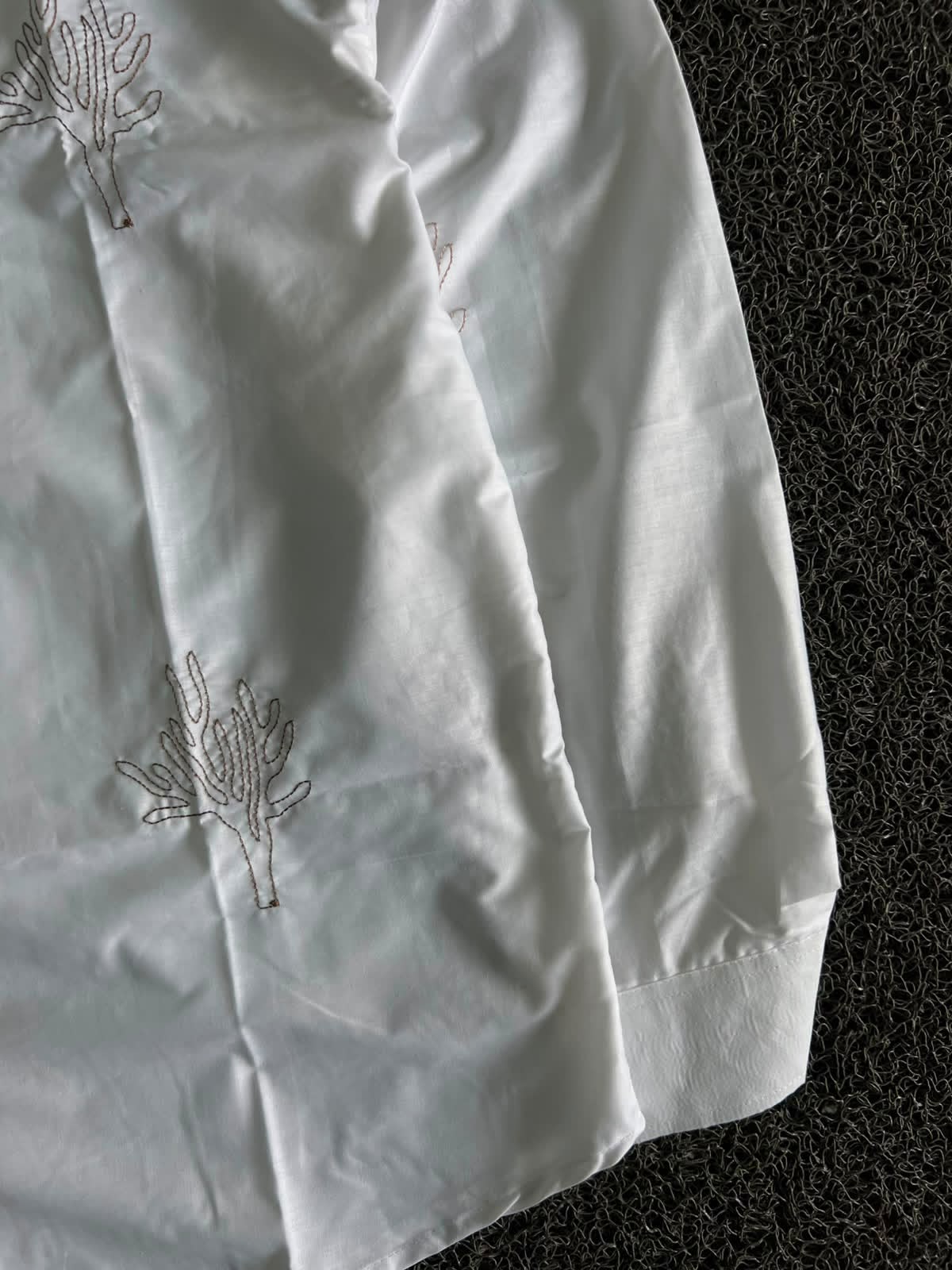 Charli  Embroidered Cotton Shirt – Men's Ethnic Wear