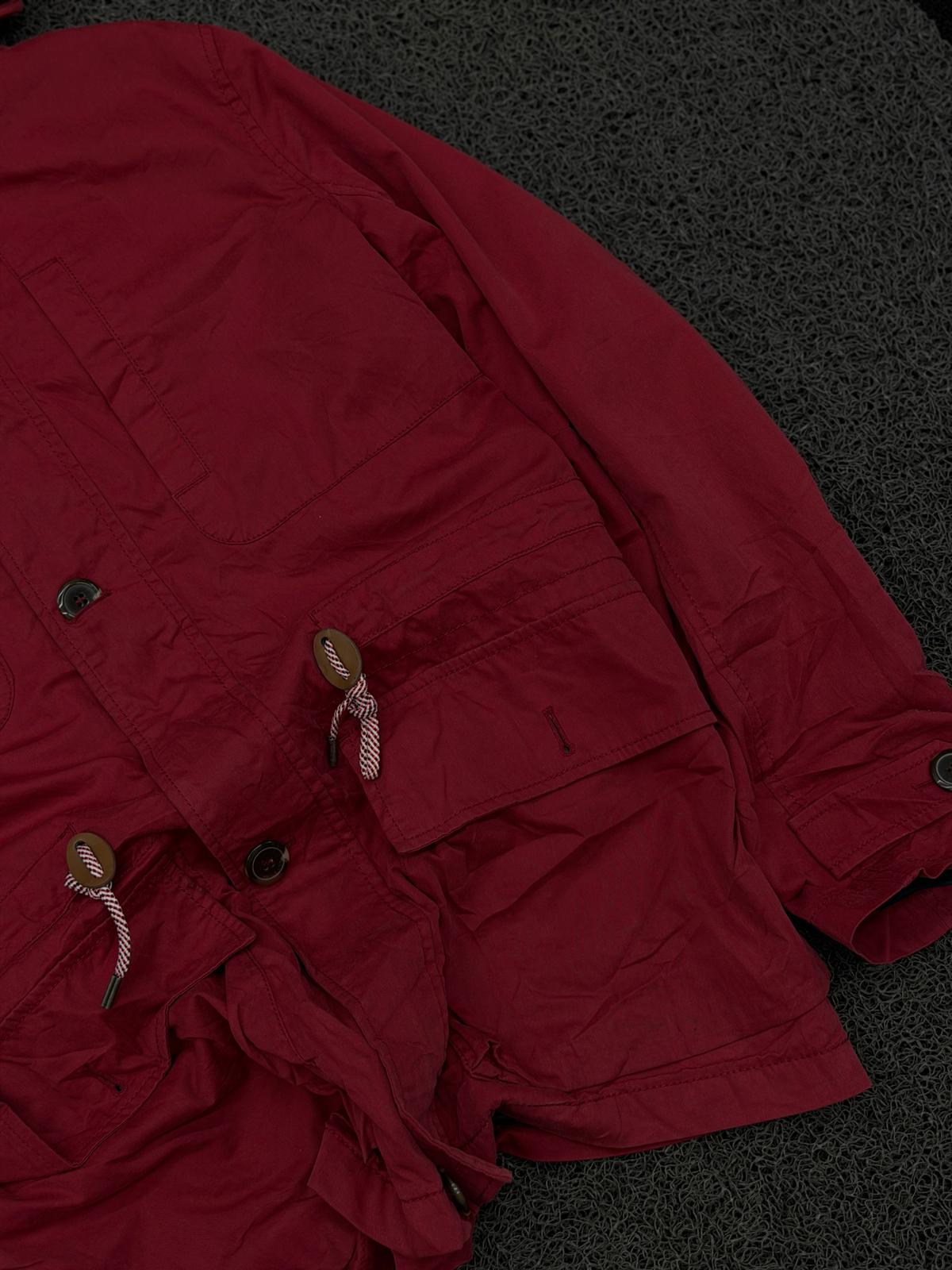 Vintage Maroon Utility Jacket