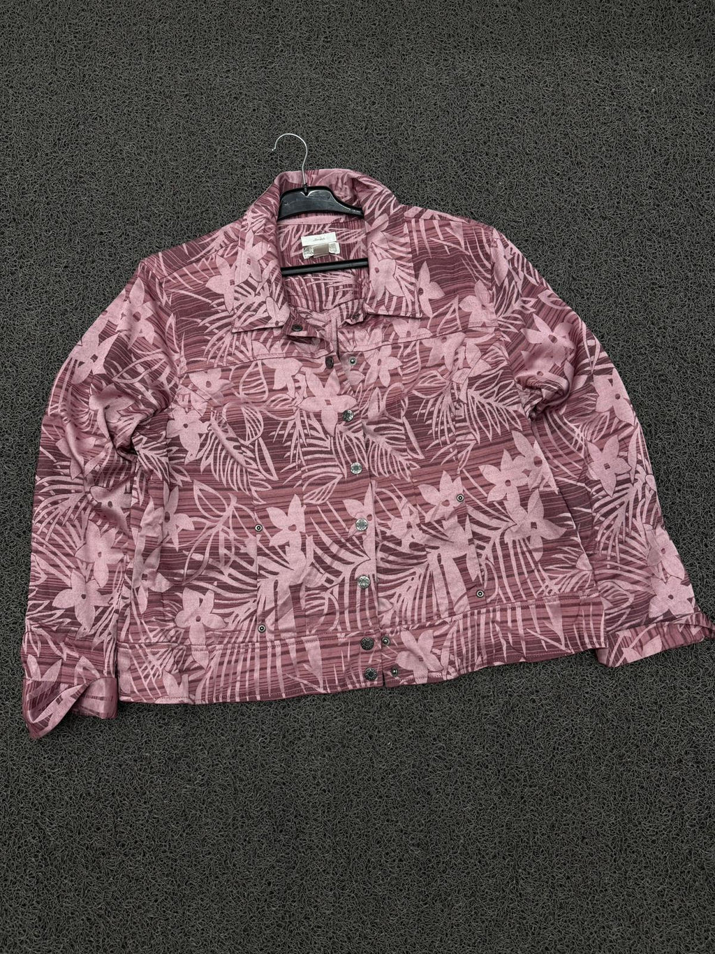 Blush Bloom Printed Jacket
