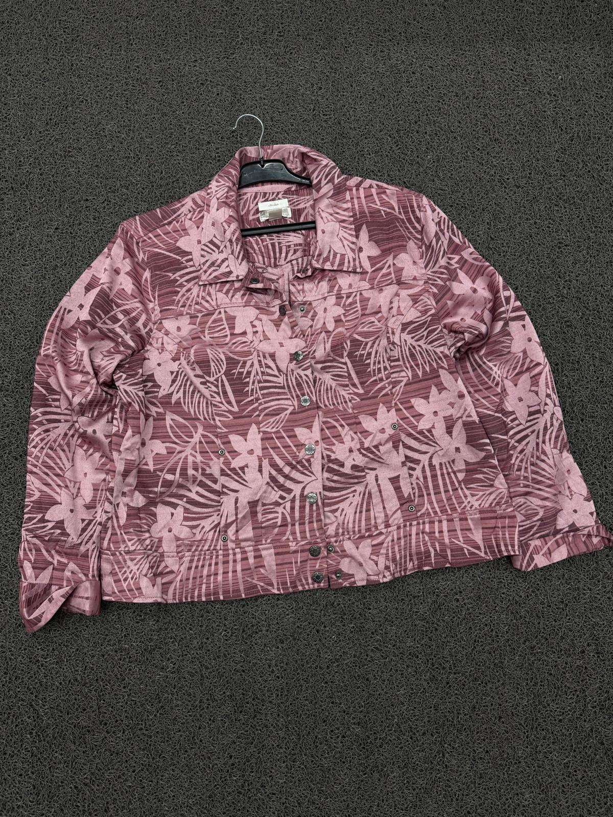 Blush Bloom Printed Jacket
