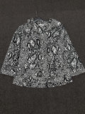 Wild Contrast Print Jacket