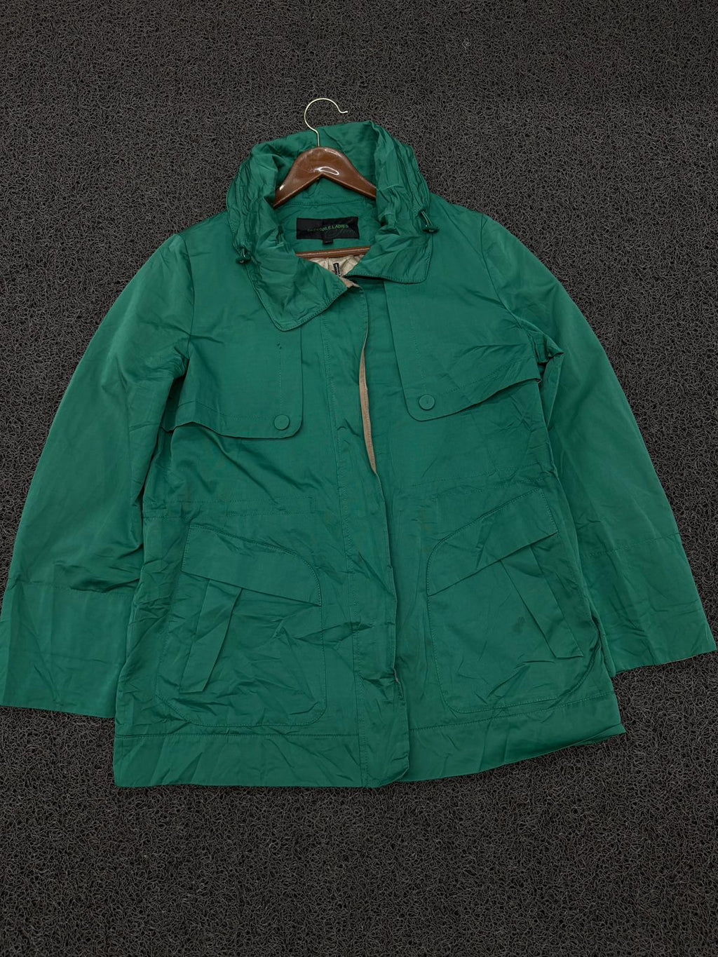 Emerald Green Utility Jacket