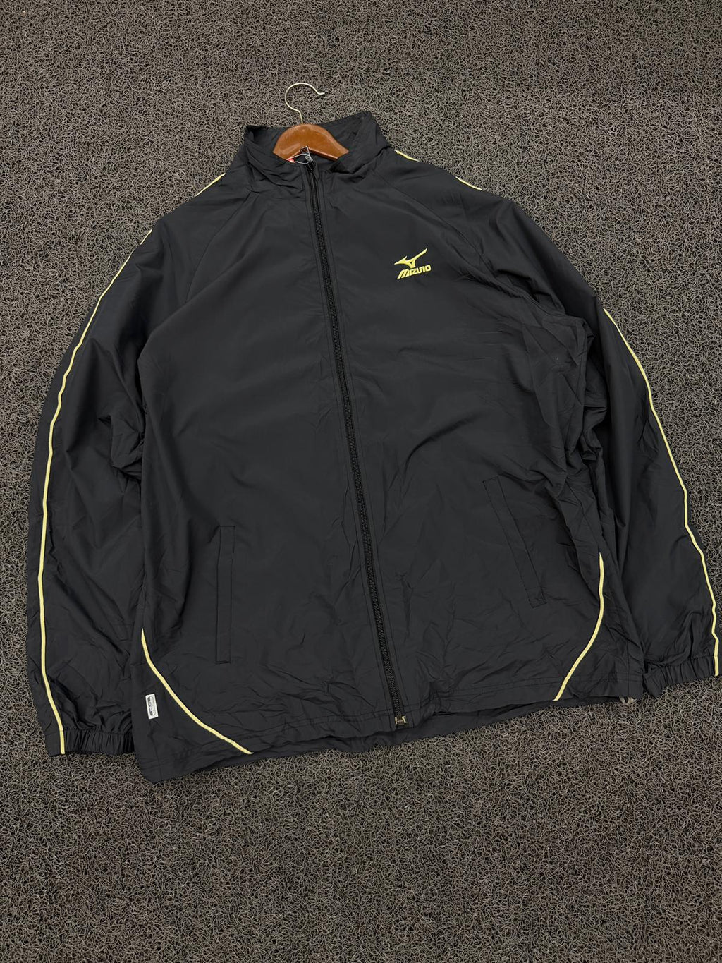 Mizuno Black Performance Windbreaker Jacket