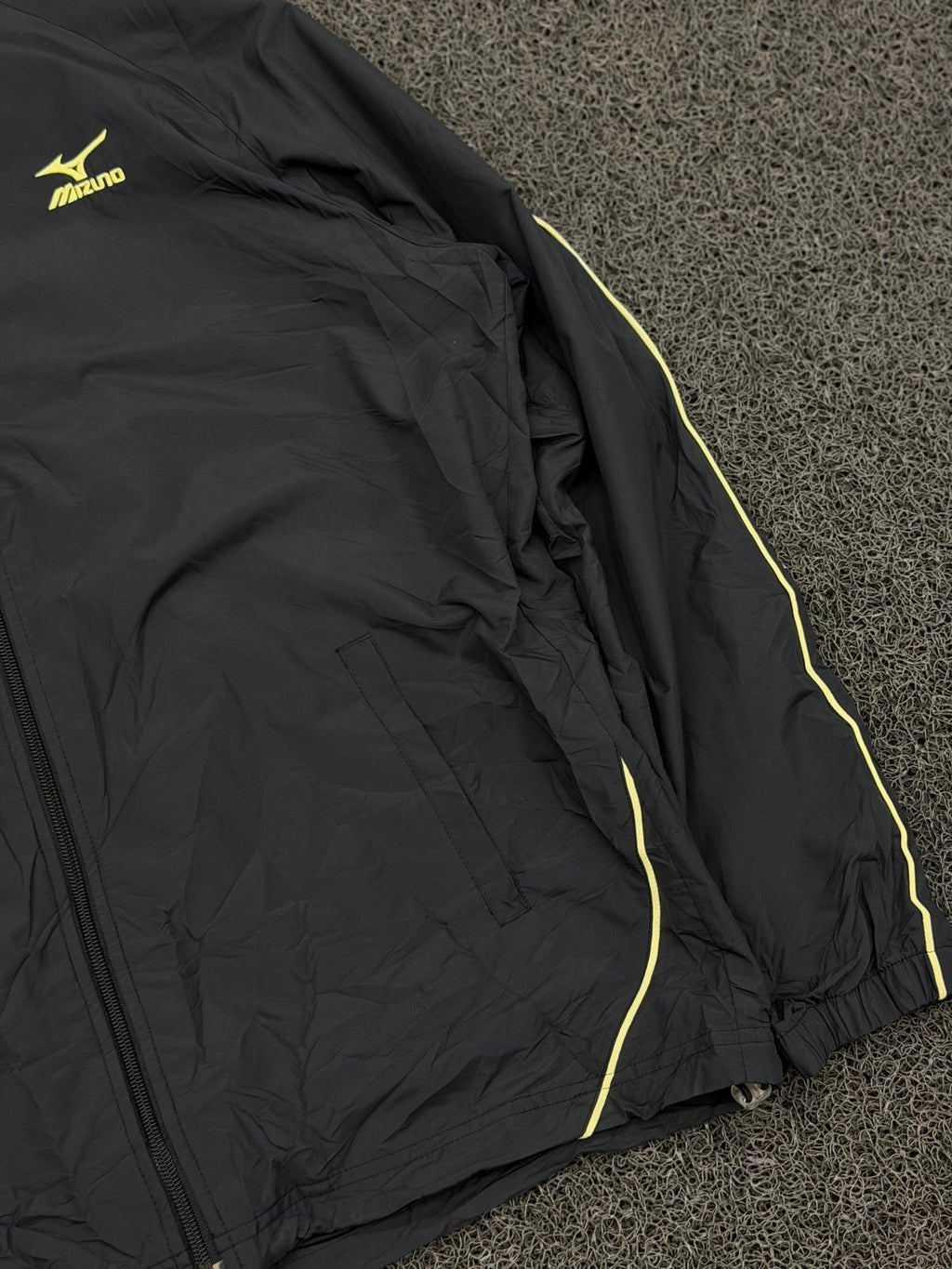 Mizuno Black Performance Windbreaker Jacket