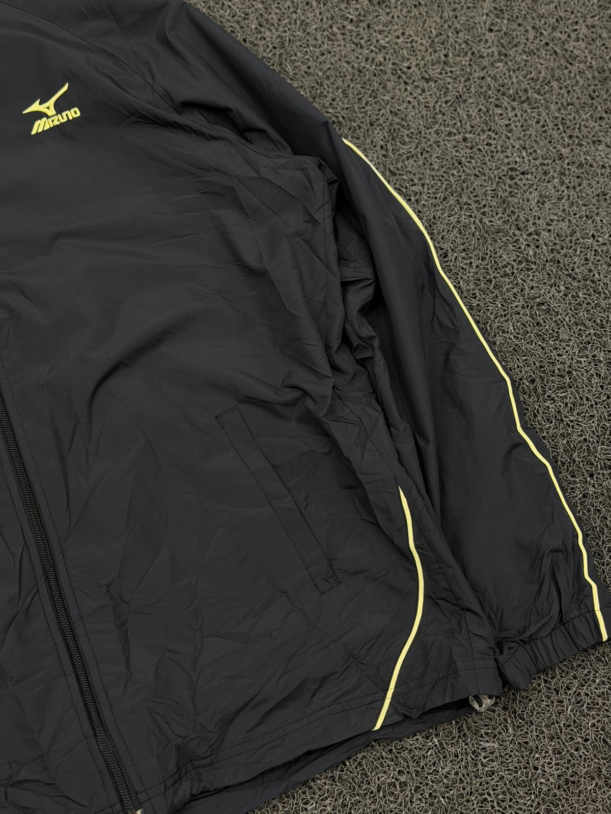 Mizuno Black Performance Windbreaker Jacket