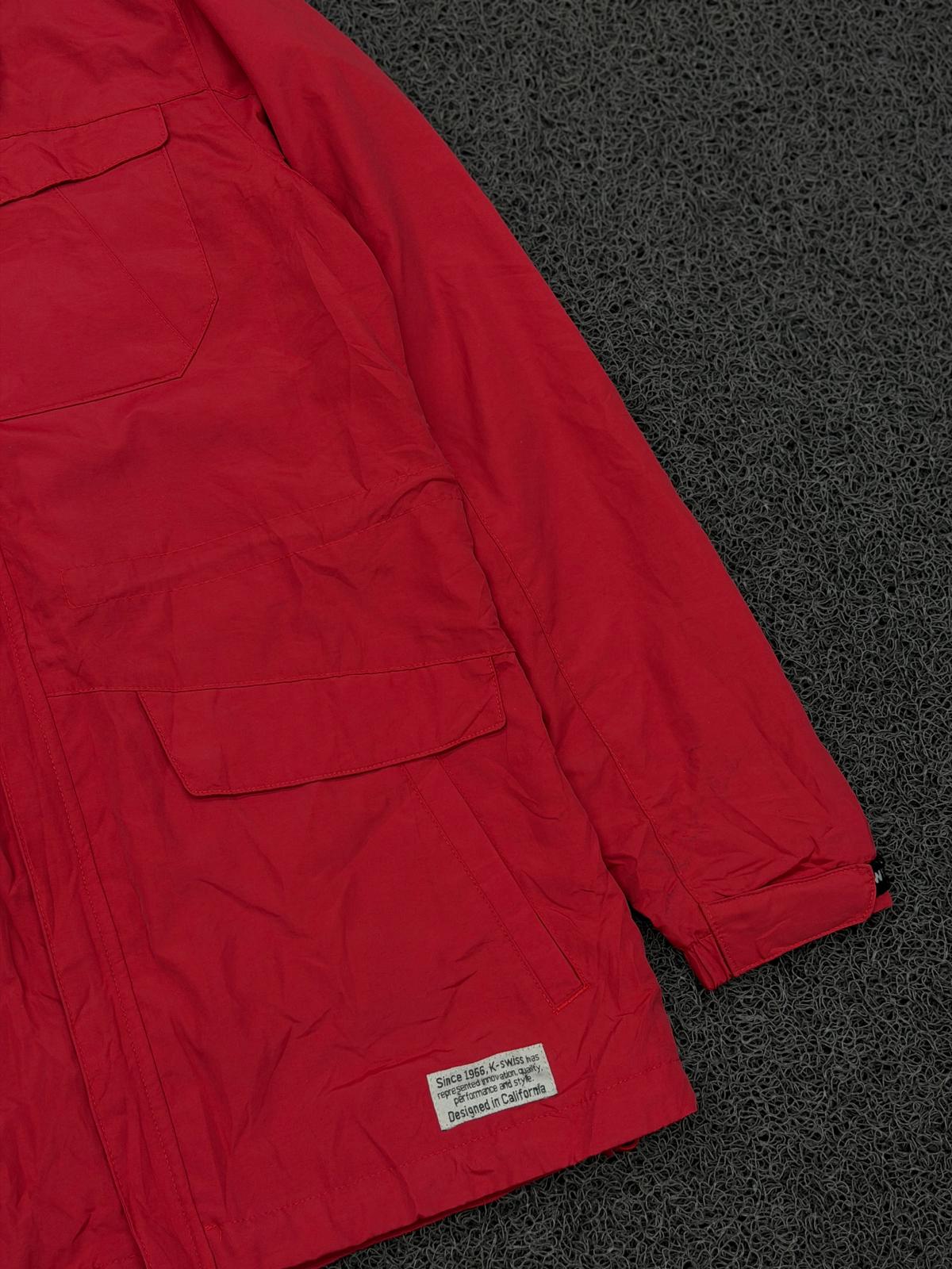 Crimson Explorer Hooded Jacket