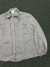Vintage Style Tie-Neck Jacket