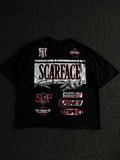 Vintage Scarface Racing Graphic T-Shirt – Streetwear Tee