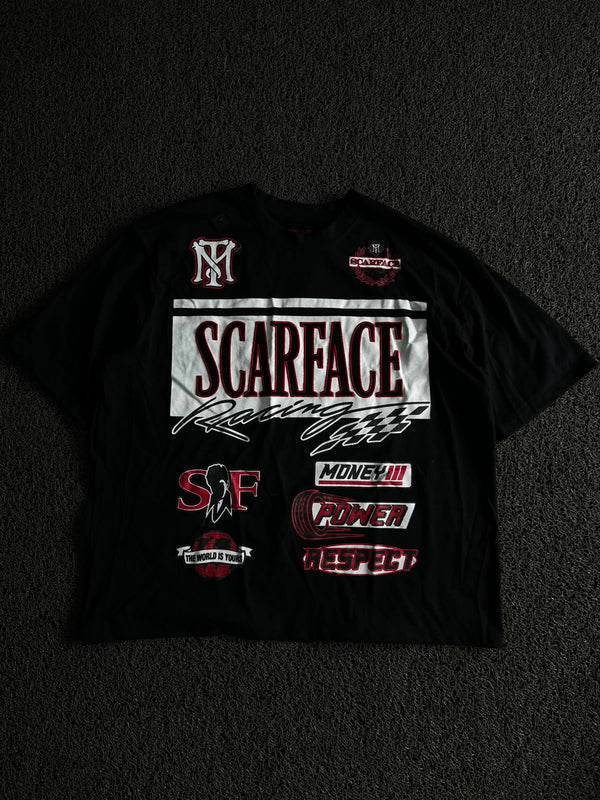 Vintage Scarface Racing Graphic T-Shirt – Streetwear Tee