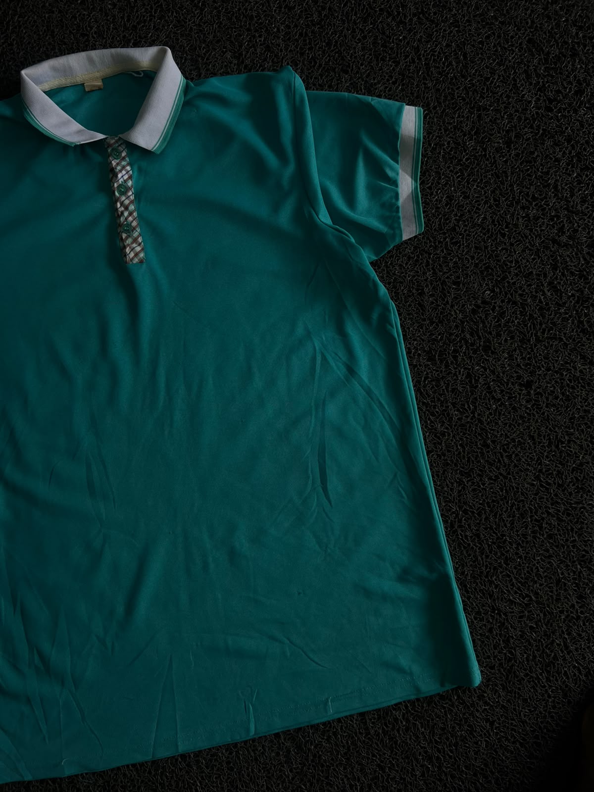 Polo T-Shirt with Contrast Collar & Sleeve Trim