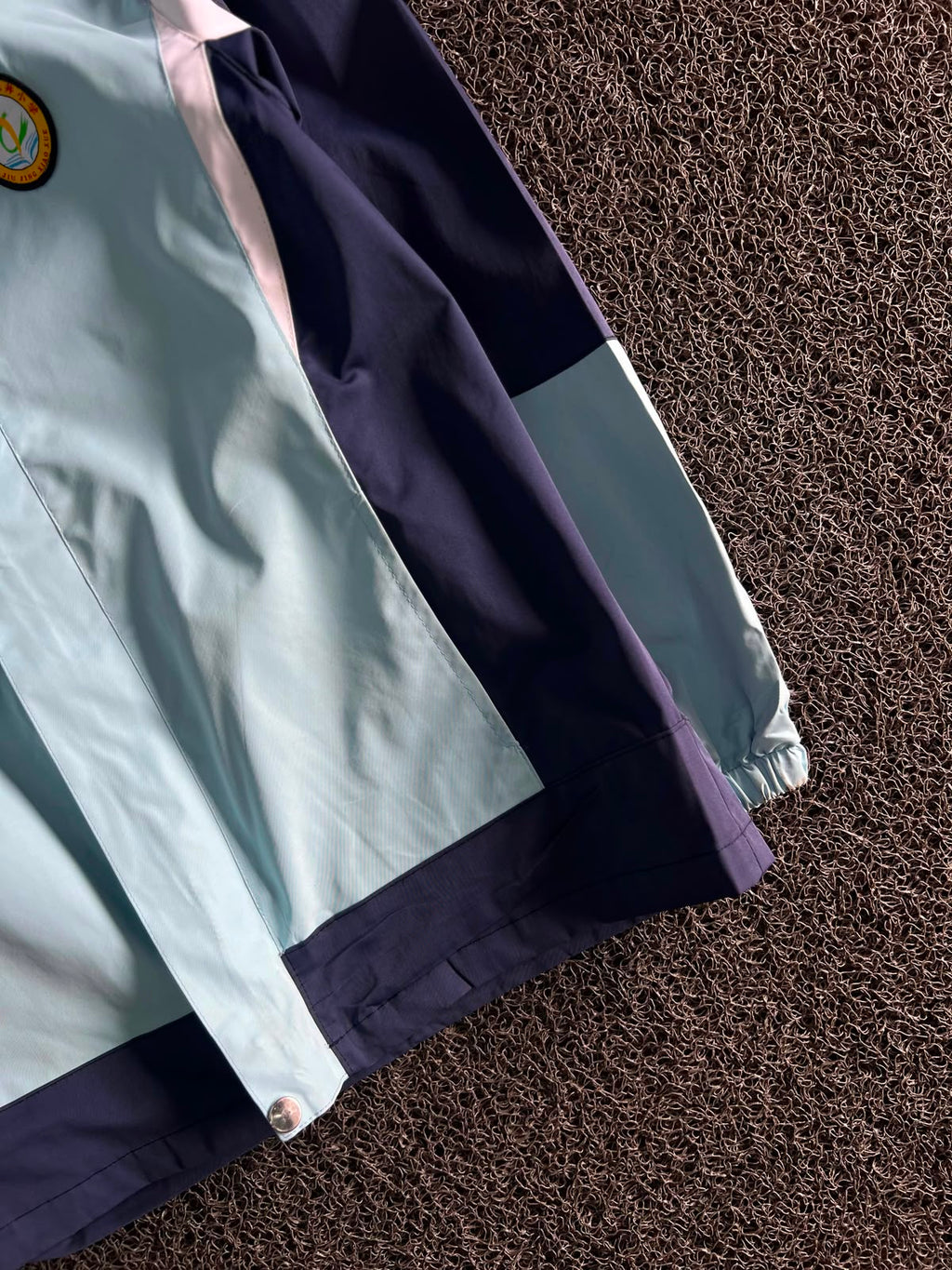 Men's Colorblock Hooded Windbreaker Jacket