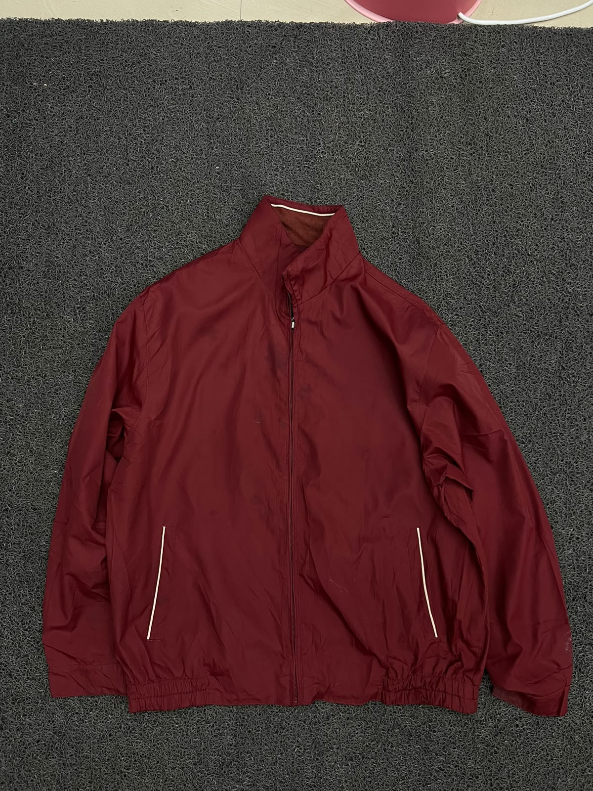 Full-Zip Lightweight Windbreaker Jacket