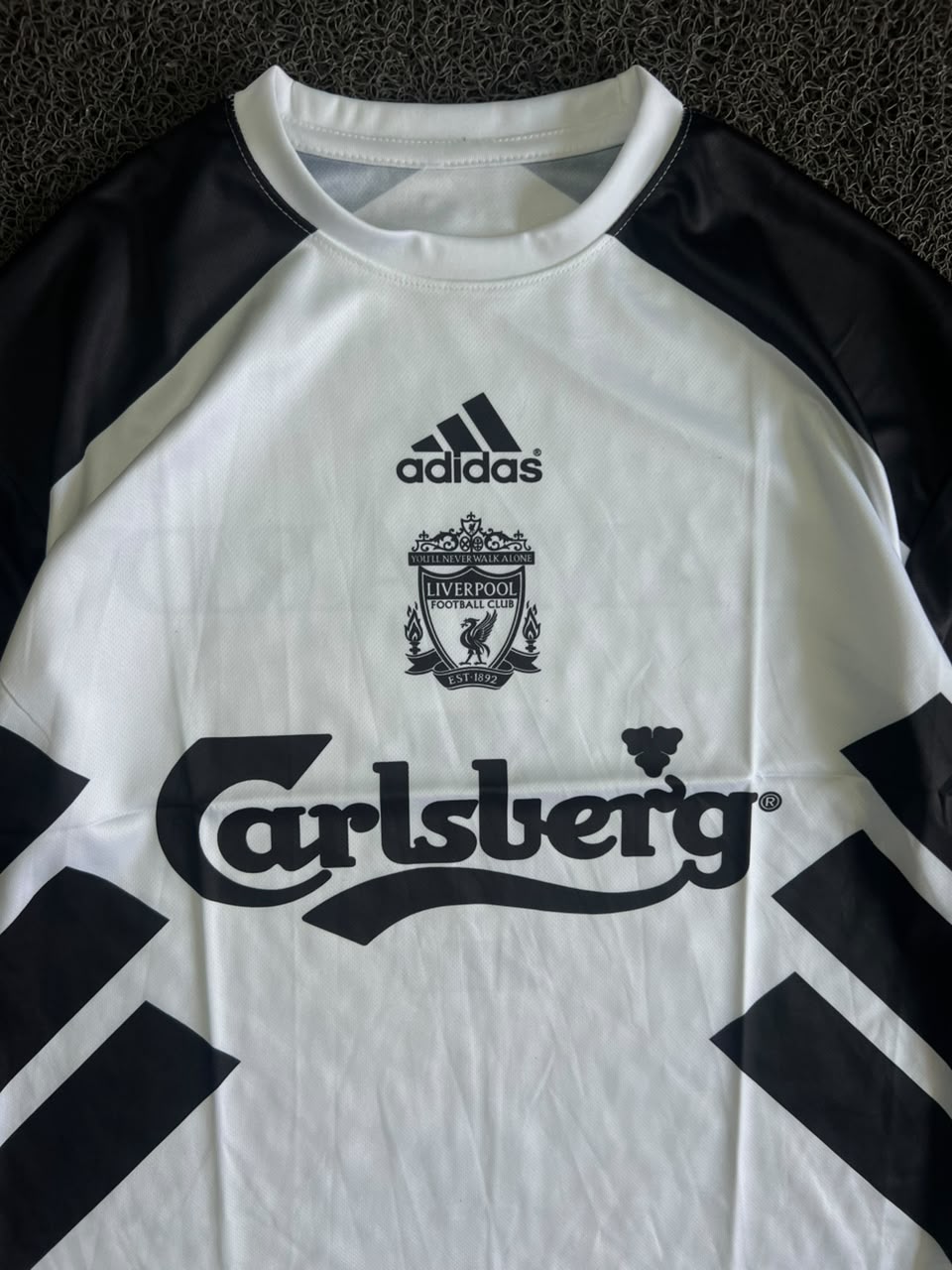 Adidas Liverpool FC Carlsberg #8 Lampard Football Five Sleeve Jersey
