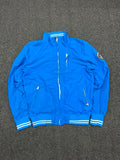Blue Athletic Full Zip Windbreaker Jacket
