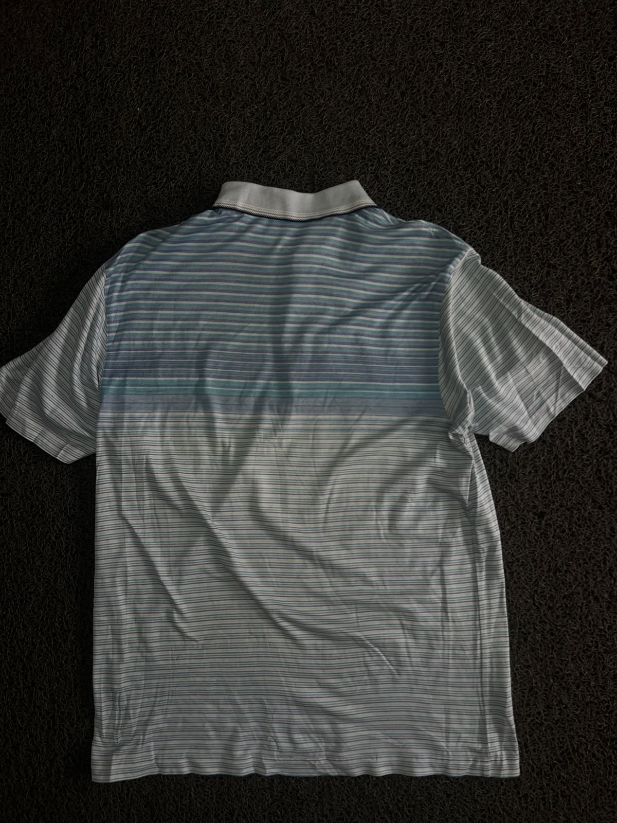 Vintage Striped Polo T-Shirt