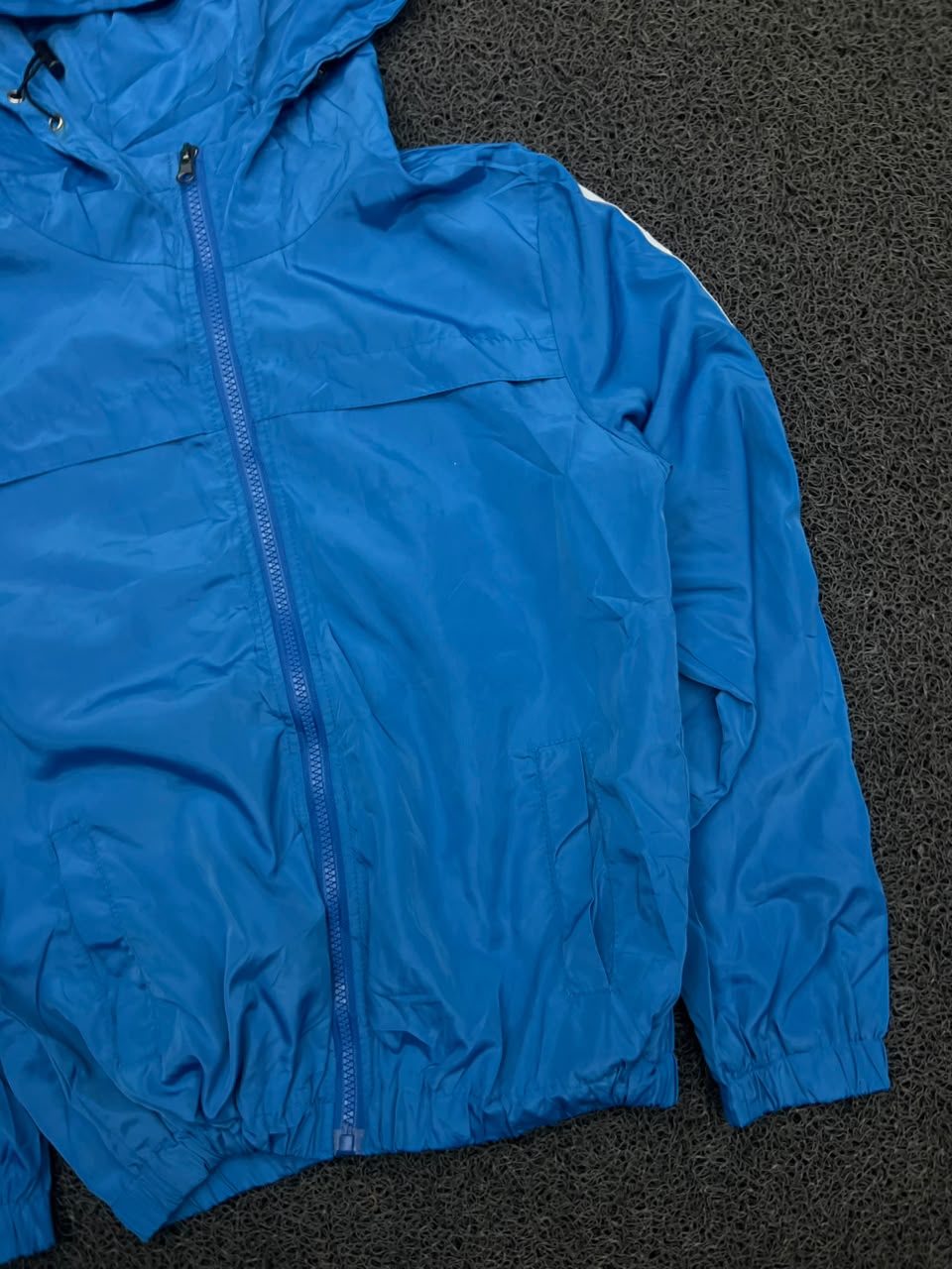 Blue Lightweight Everyday Hooded Jacket