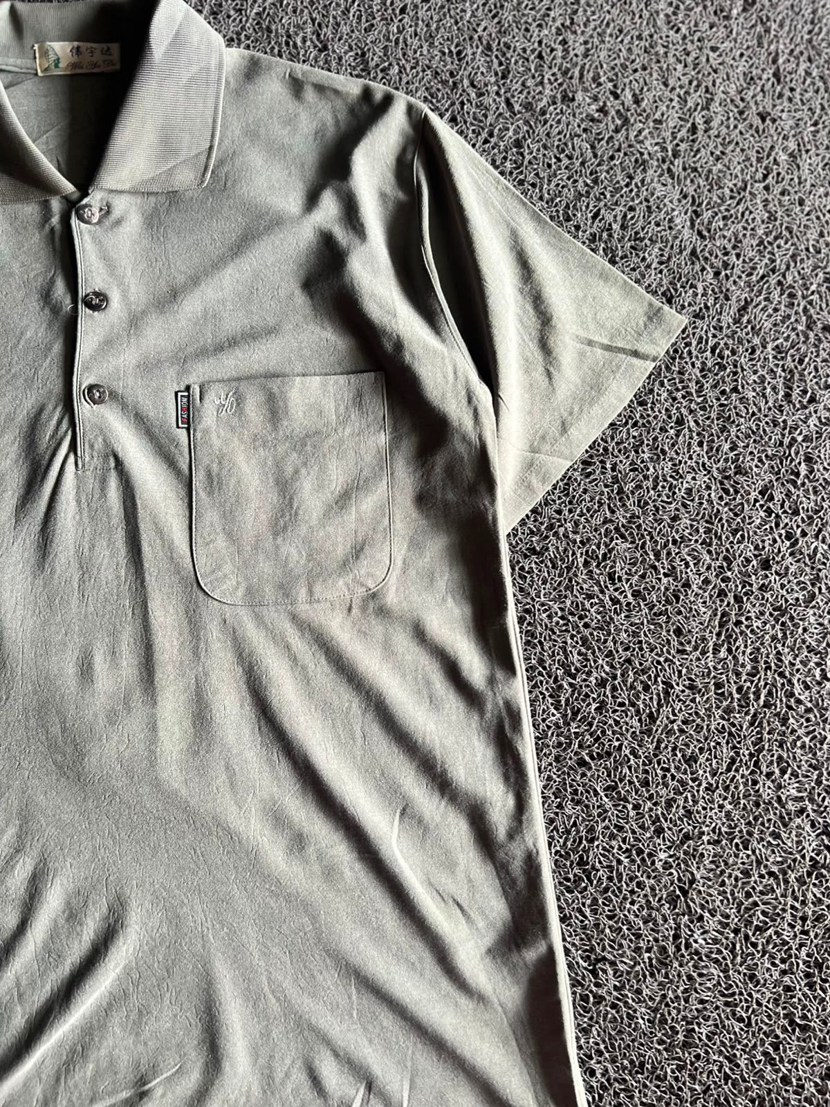 Vintage Men's Polo T-Shirt with Chest Pocket – Classic Casual Half Sleeve Polo