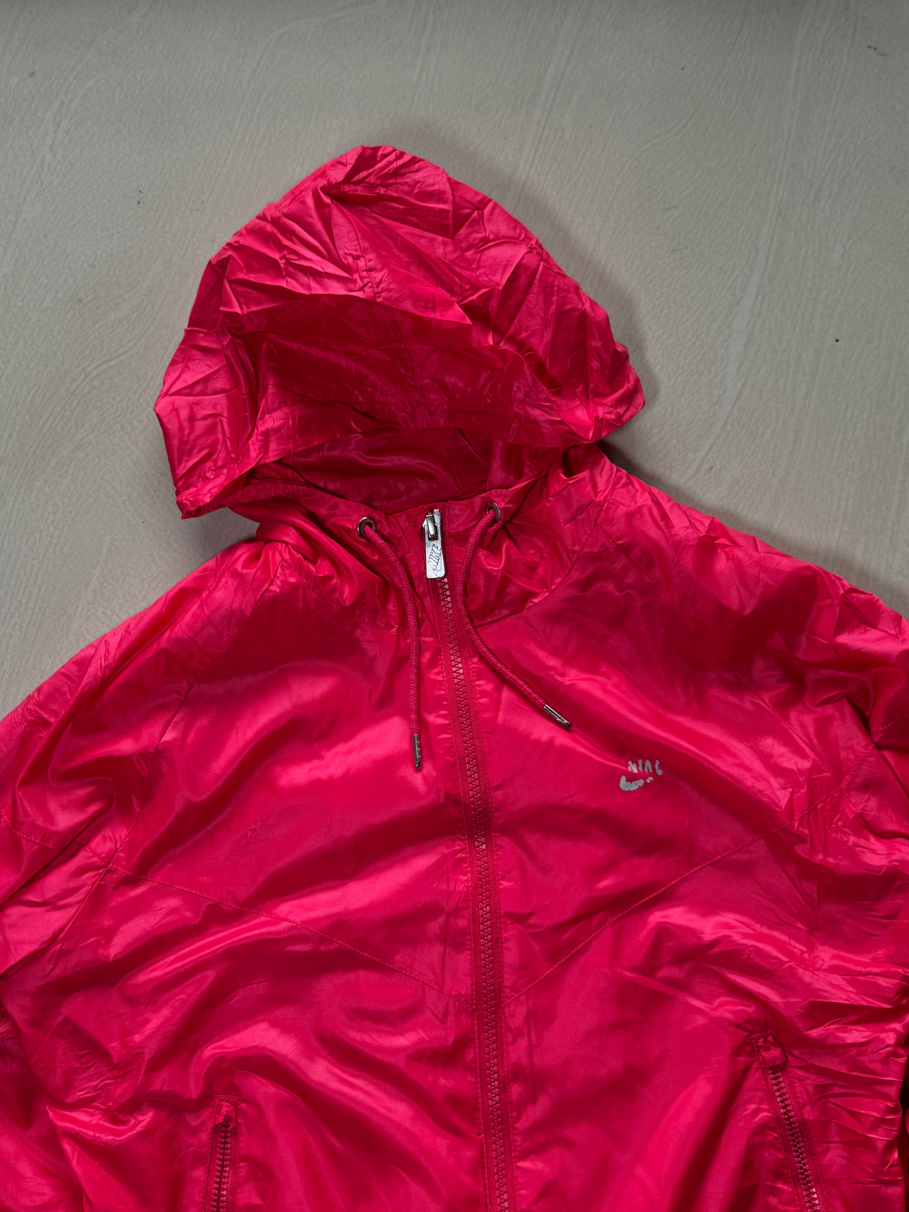Hooded Zip-Up Windbreaker Jacket – Lightweight Full Sleeve Casual Outerwear