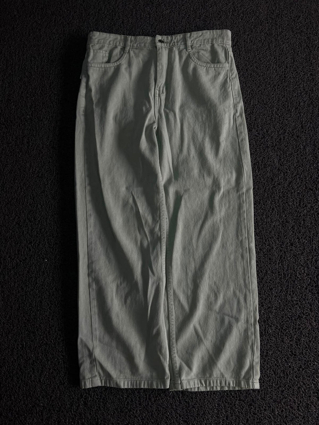 H&M Wide Leg Jeans – High Waist Denim Pants