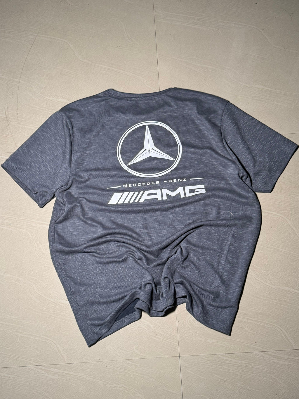 Vintage Mercedes-Benz AMG Back Logo Graphic T-Shirt