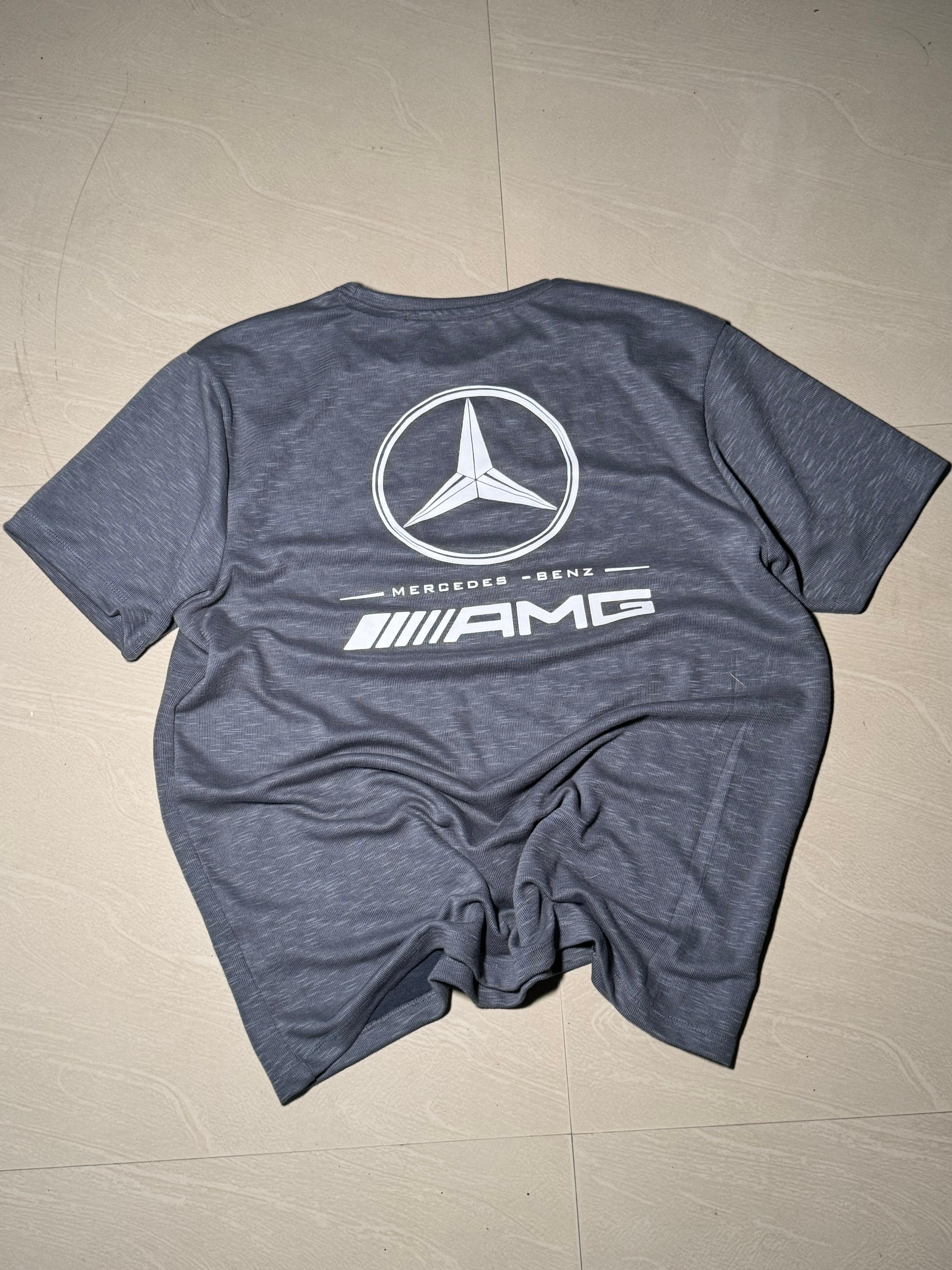 Vintage Mercedes-Benz AMG Back Logo Graphic T-Shirt