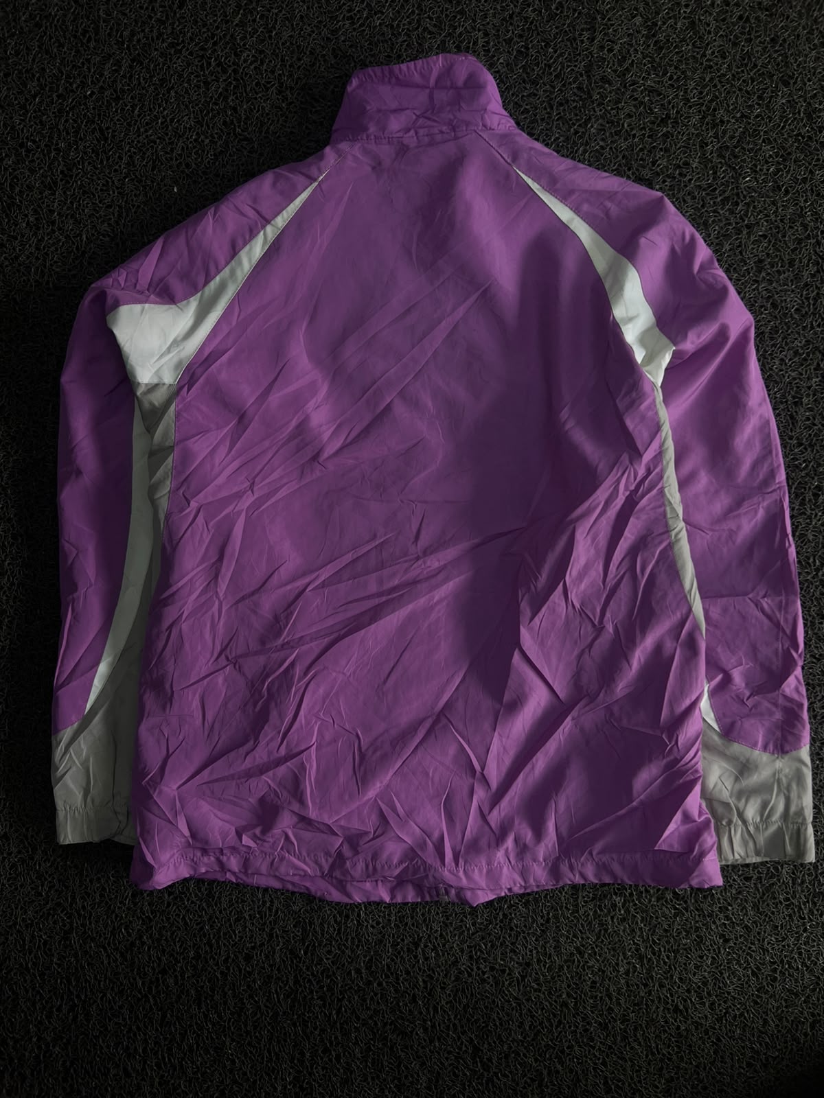 Vintage Colorblock Track Jacket – Zip-Up Windbreaker