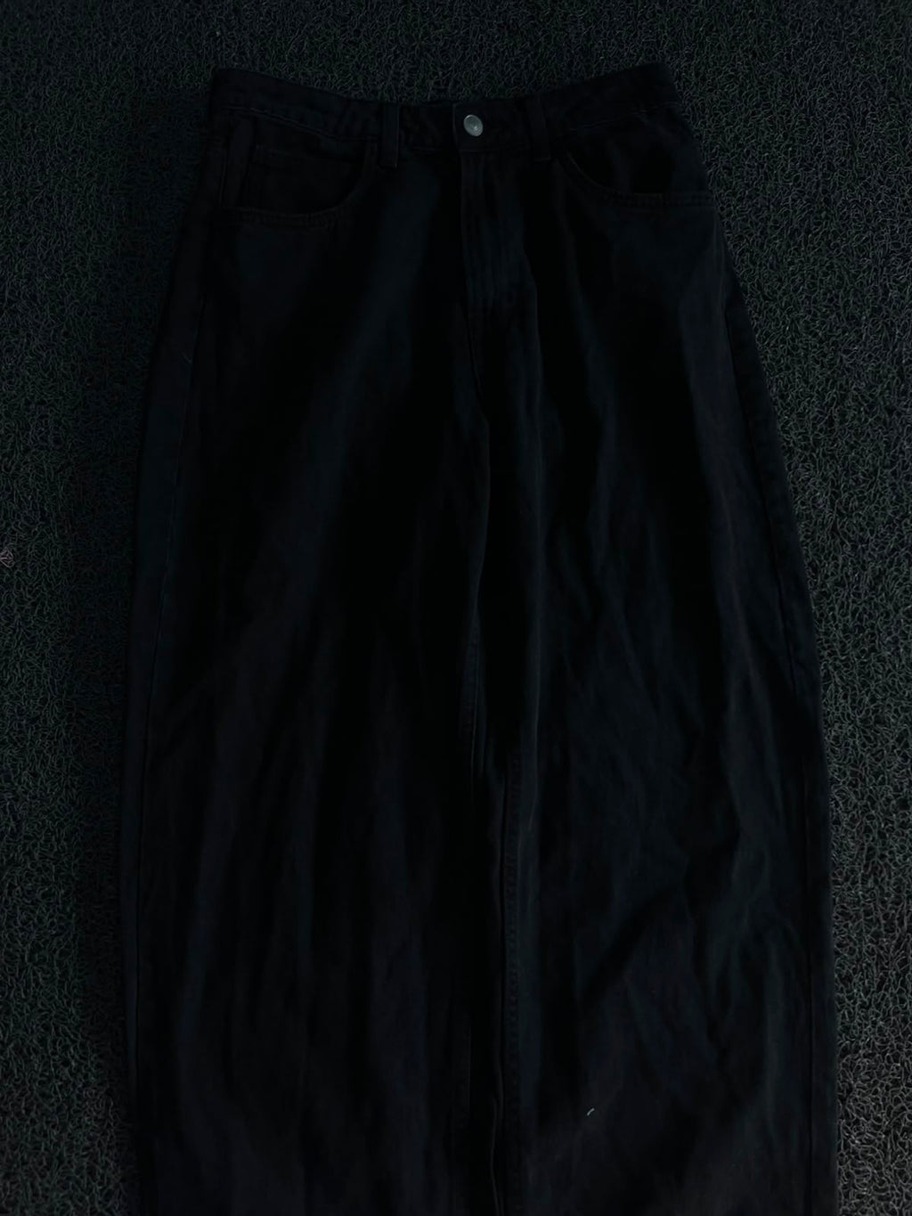 Vintage Black Baggy Denim Jeans