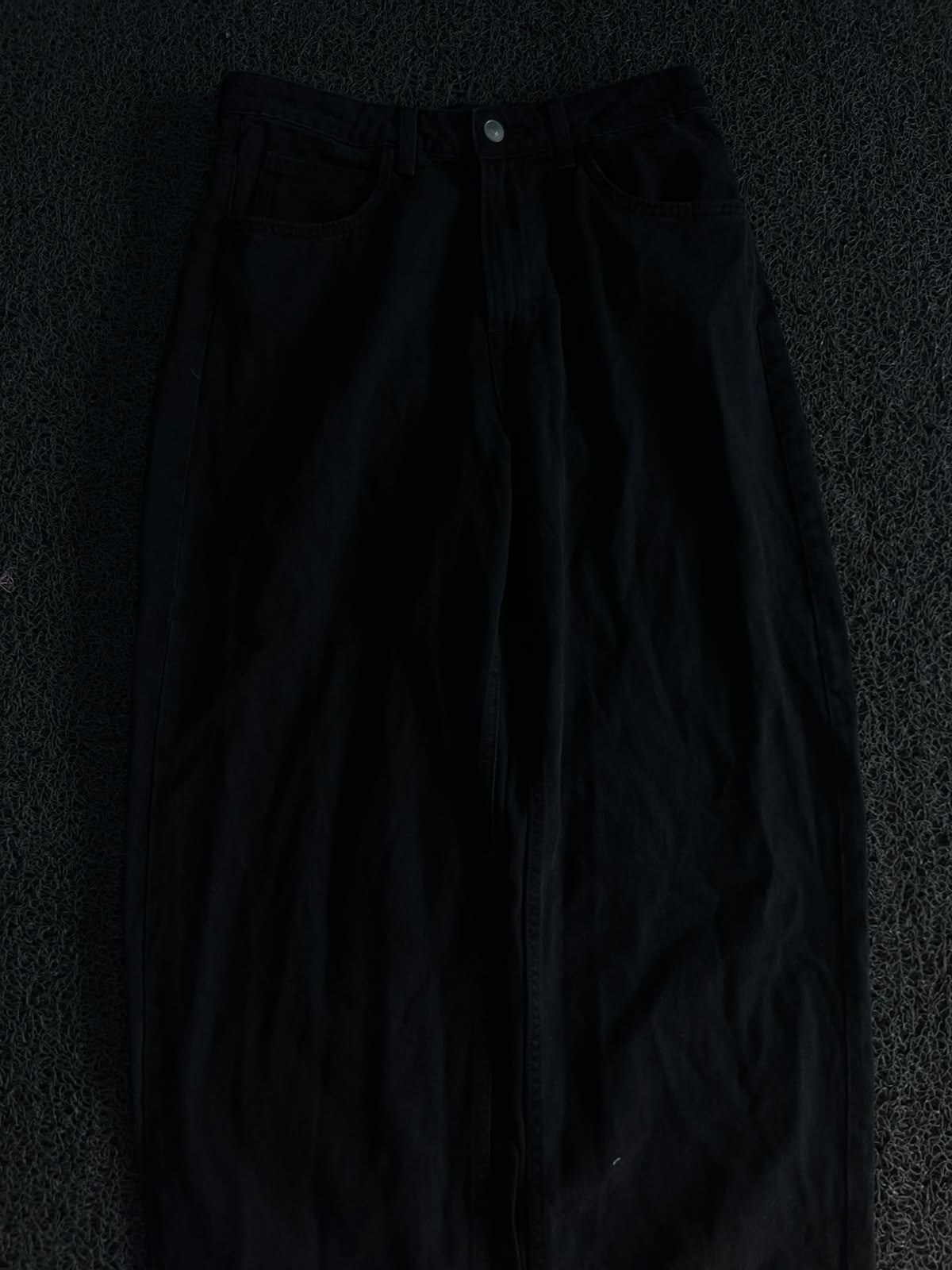 Vintage Black Baggy Denim Jeans