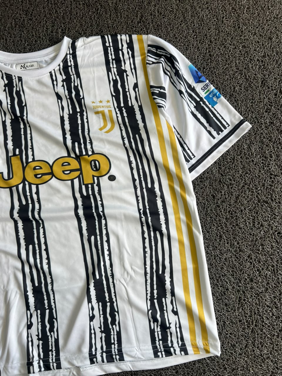 Juventus Cristiano Ronaldo #7 Home Jersey 2020/21 – White & Black Football Five Sleeve Jersey