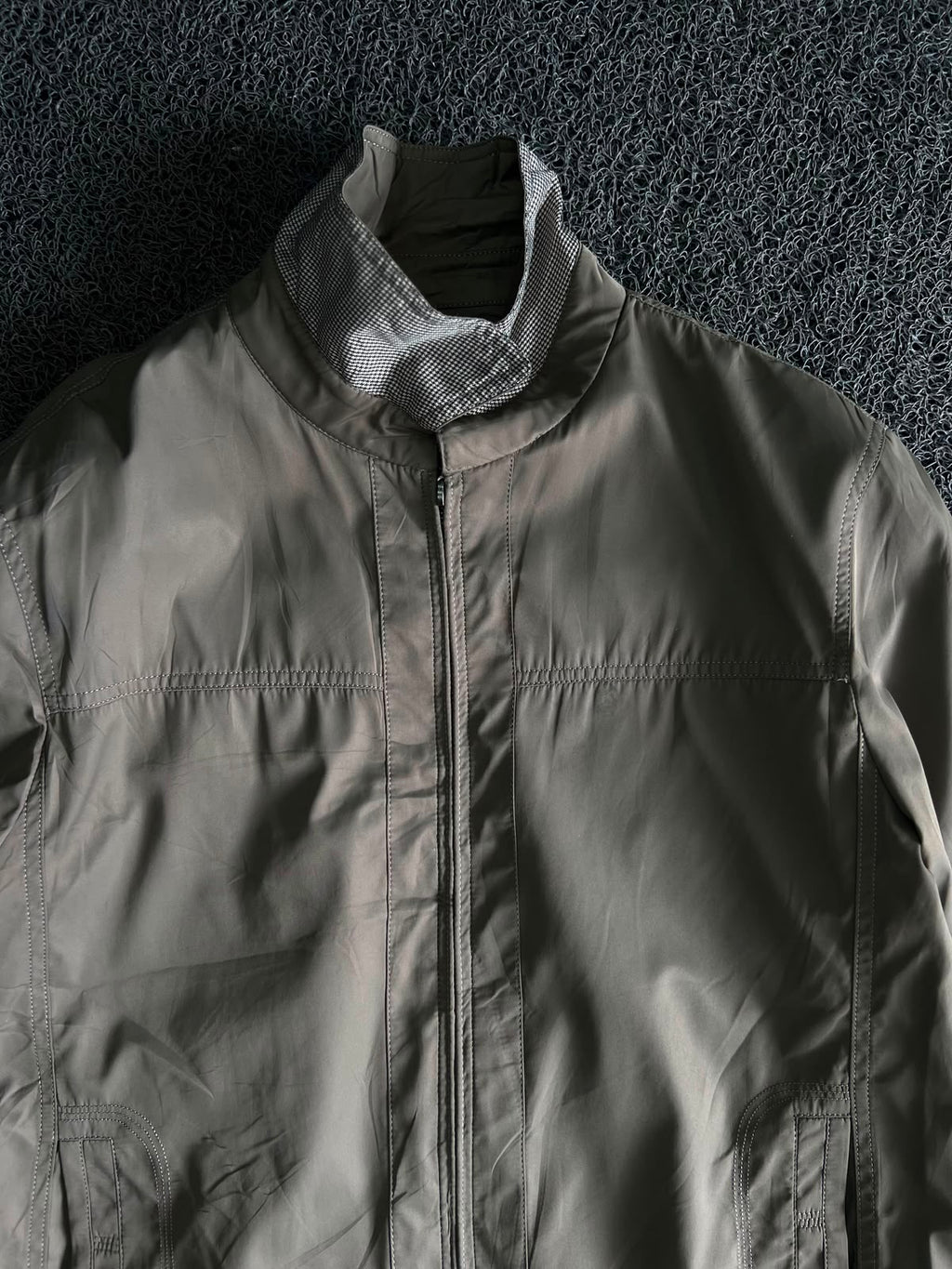 Lightweight Full-Zip Jacket – Men's Casual High Neck Windbreaker