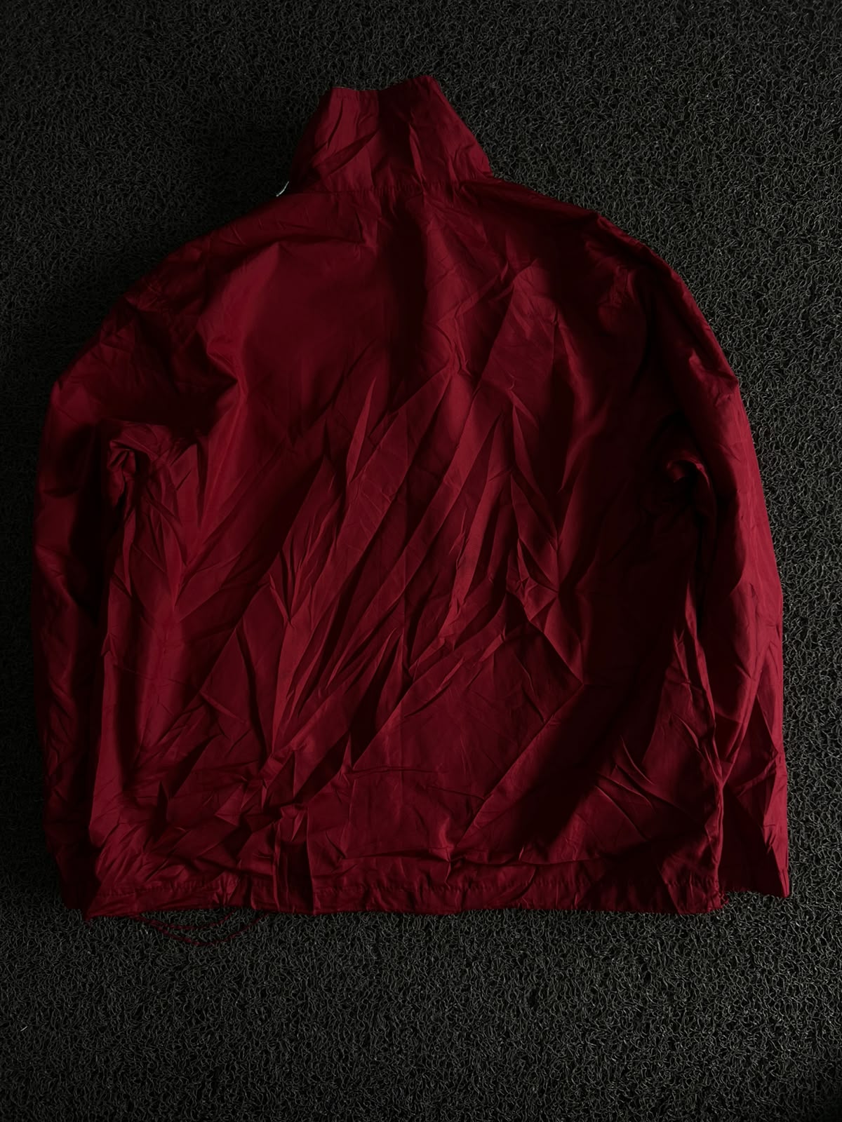 Check-Detail Zip-Up Jacket