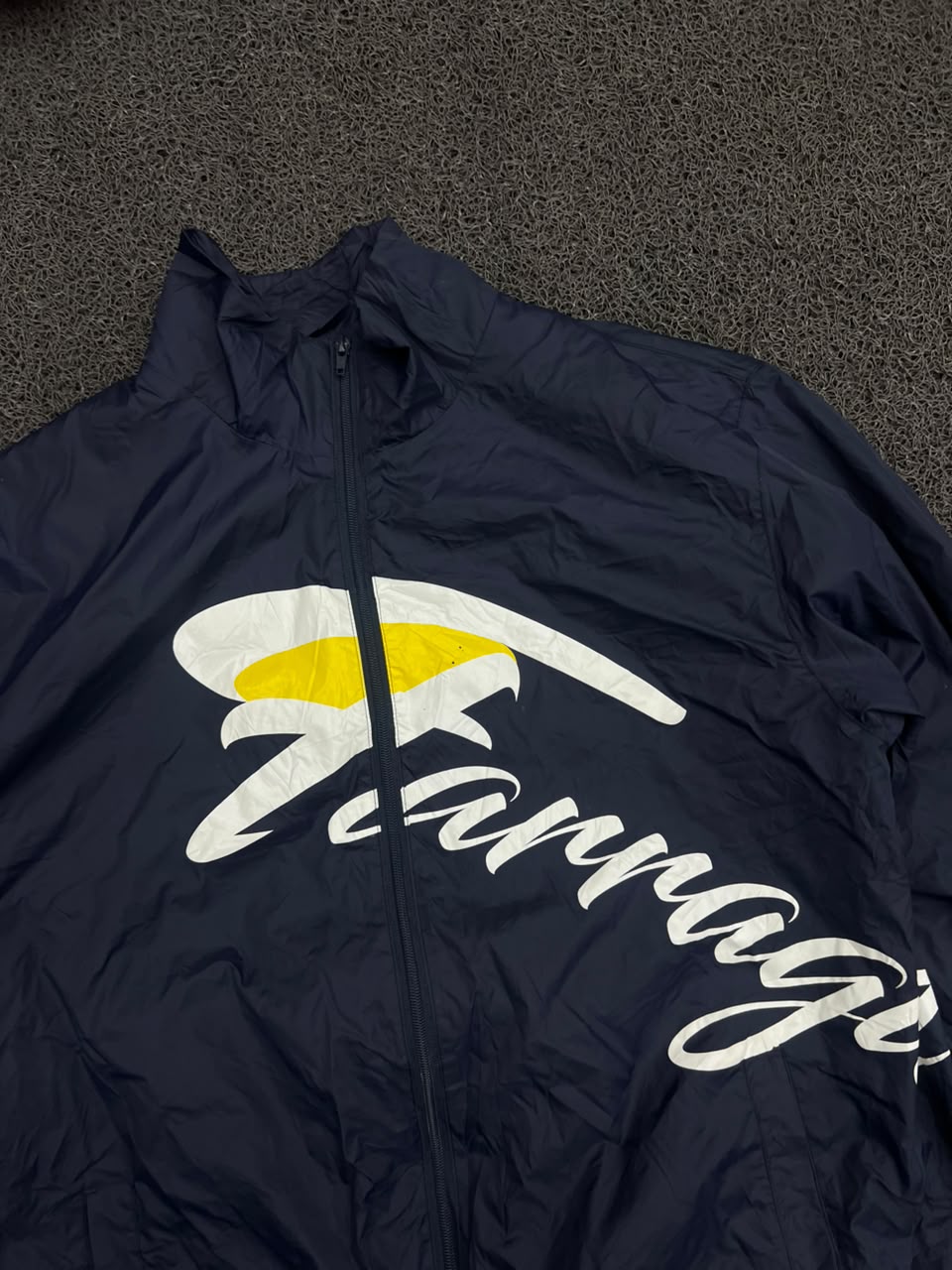 Graphic Print Lightweight Windbreaker Jacket