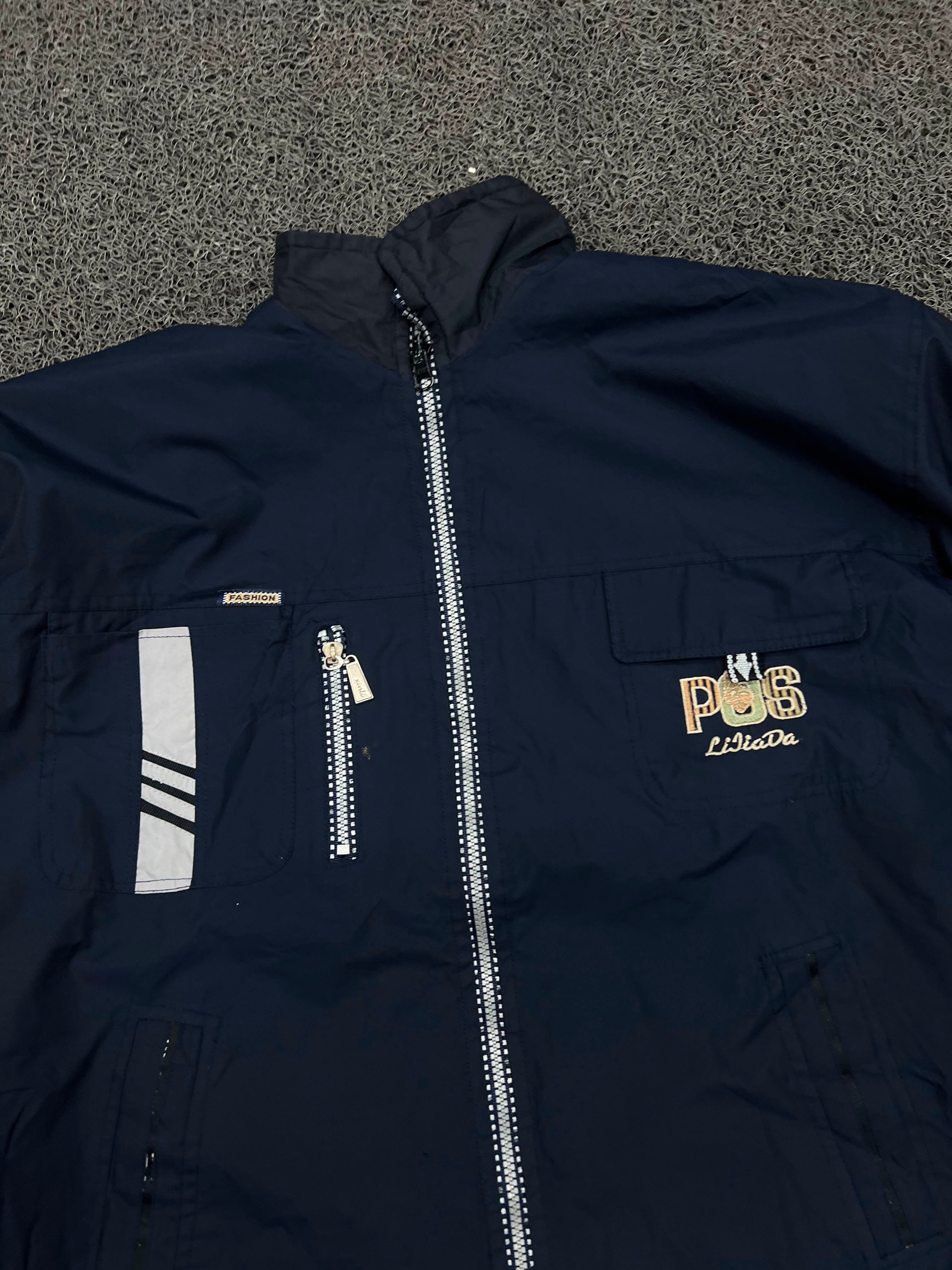 Classic Reversible Lightweight Windbreaker – Double-Sided Streetwear Jacket