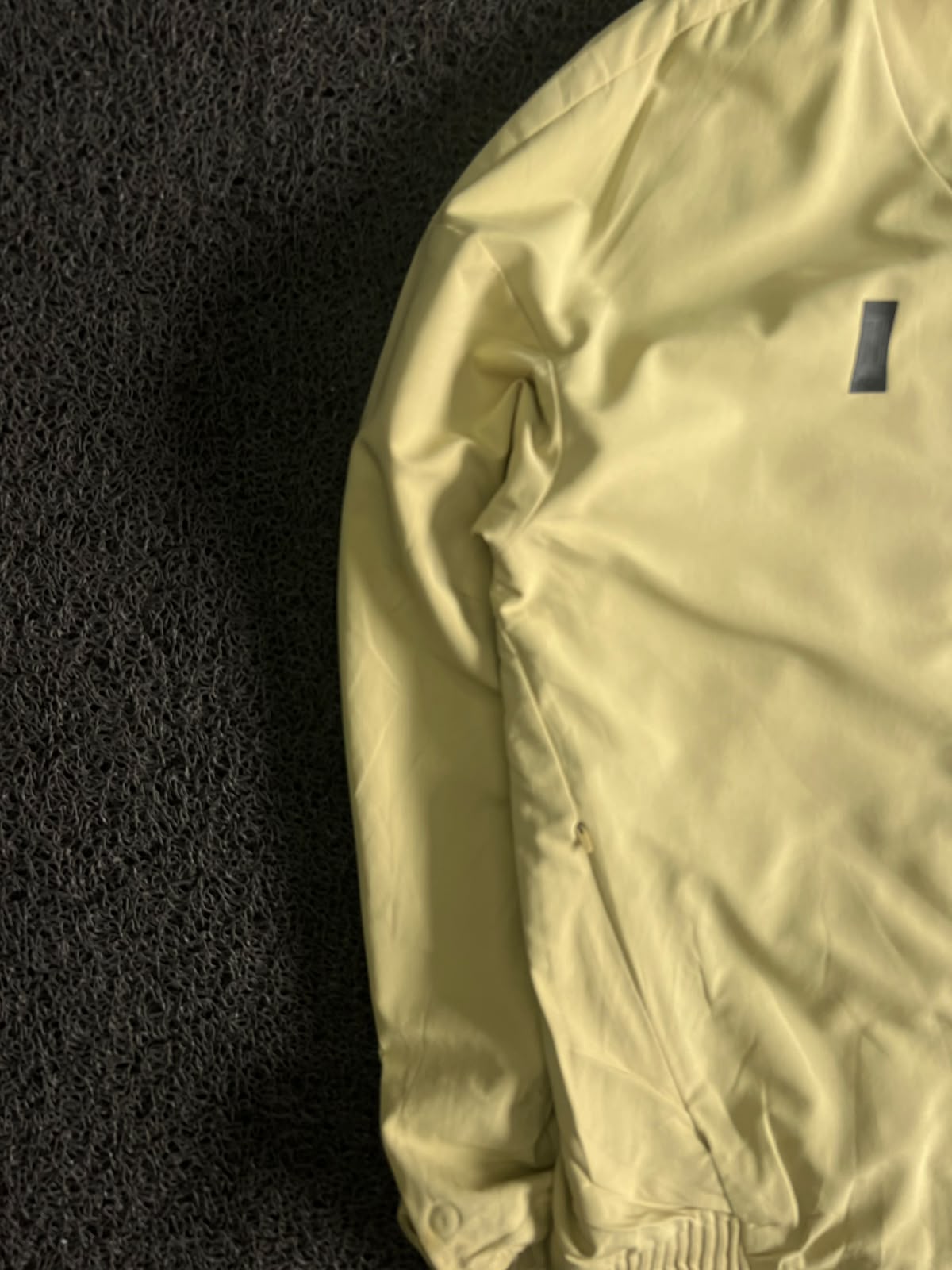 Adidas Vintage Yellow Track Jacket