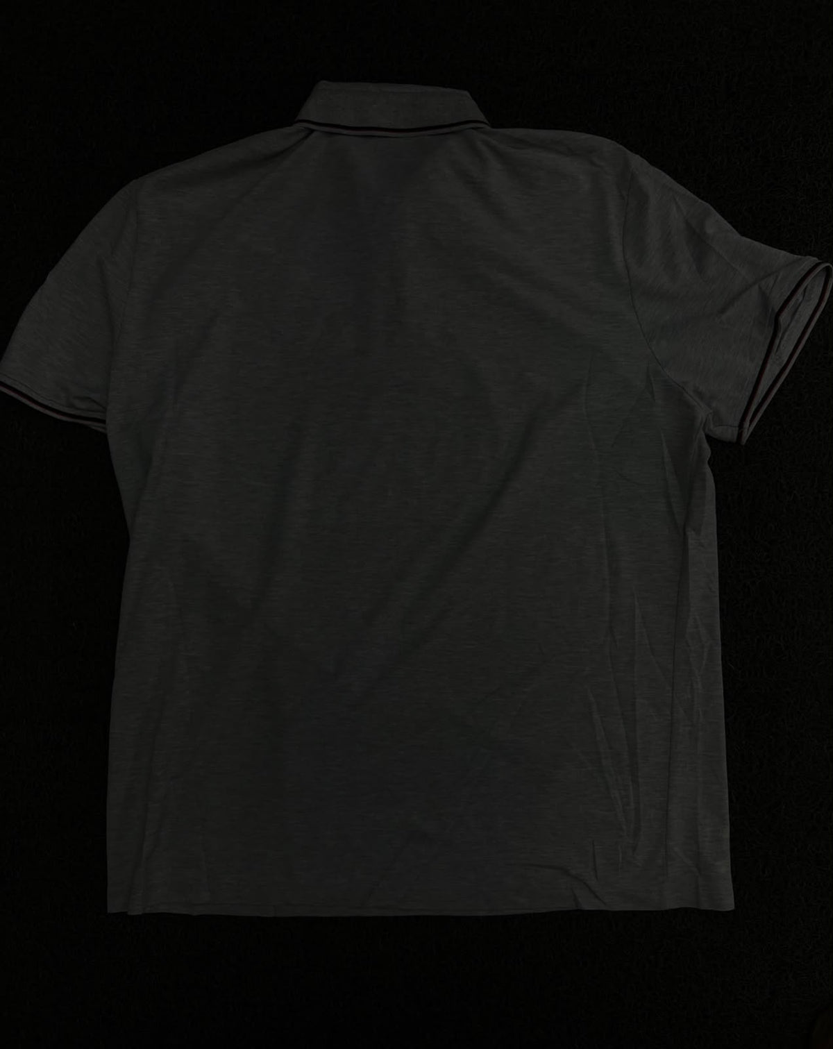 Plain Polo T-Shirt with Contrast Piping – Short Sleeve