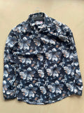 Premium Floral Print Button-Up Shirt