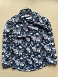 Premium Floral Print Button-Up Shirt