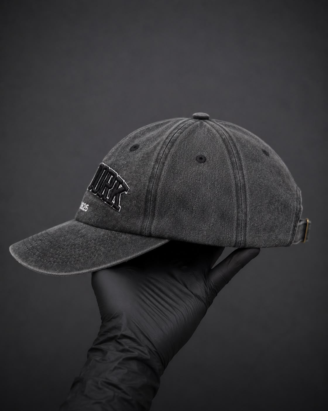 New York Vintage Washed Denim Cap – EST. 1625
