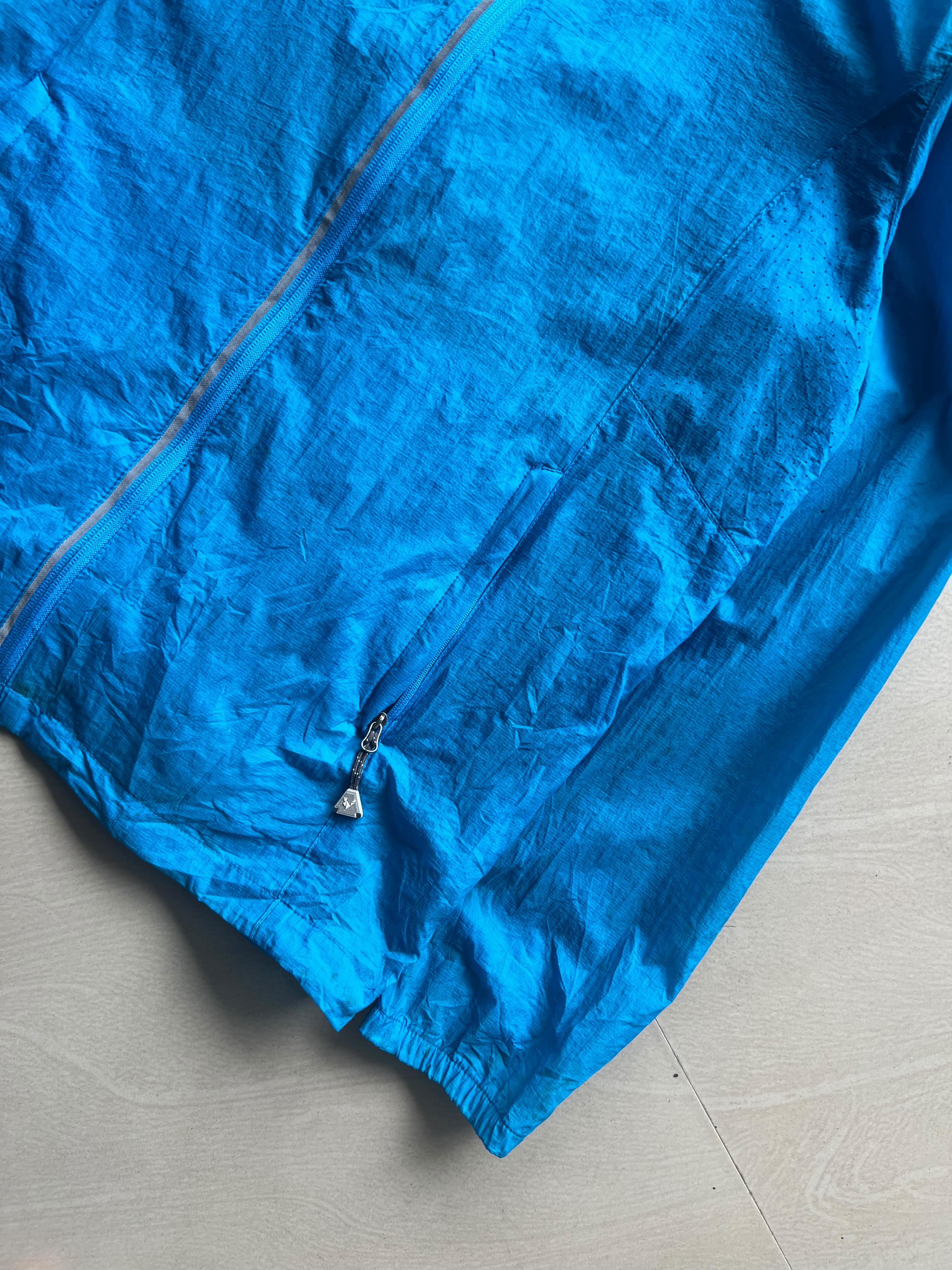 Bright Blue Lightweight Windbreaker Jacket