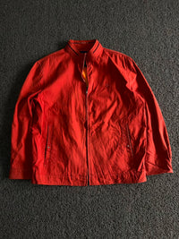 Vintage Red Lightweight Harrington Jacket ⚠️ No Zip