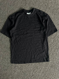 Saint Louis Plain Black Crew Neck T-Shirt