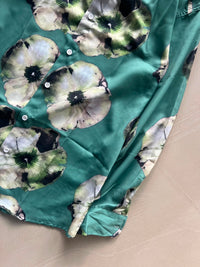 Premium Floral Print Button-Up Shirt
