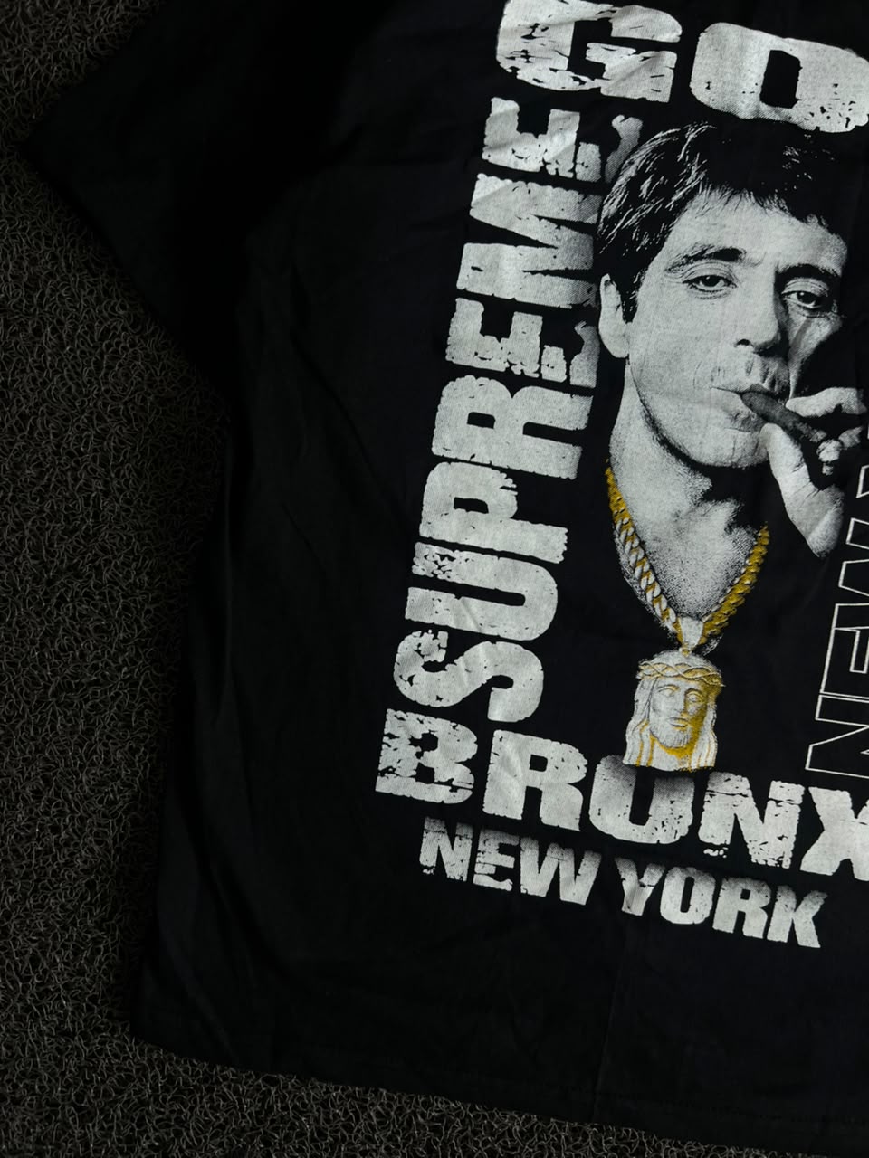 Bruce Lee New York Graphic Black T-Shirt