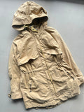 Khaki Hooded Utility Jacket