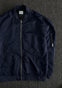 Lightweight Zip-Up Bomber Jacket