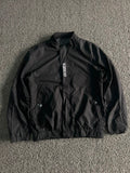 Black Utility Windbreaker Jacket