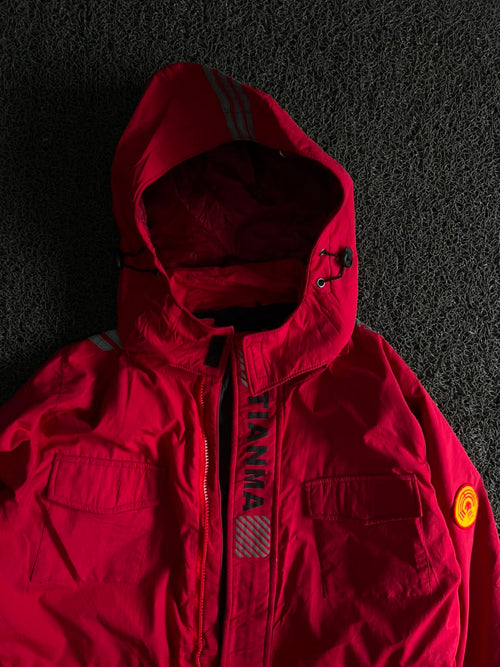 Outdoor Hooded Jacket – Front Zip Missing ⚠️
